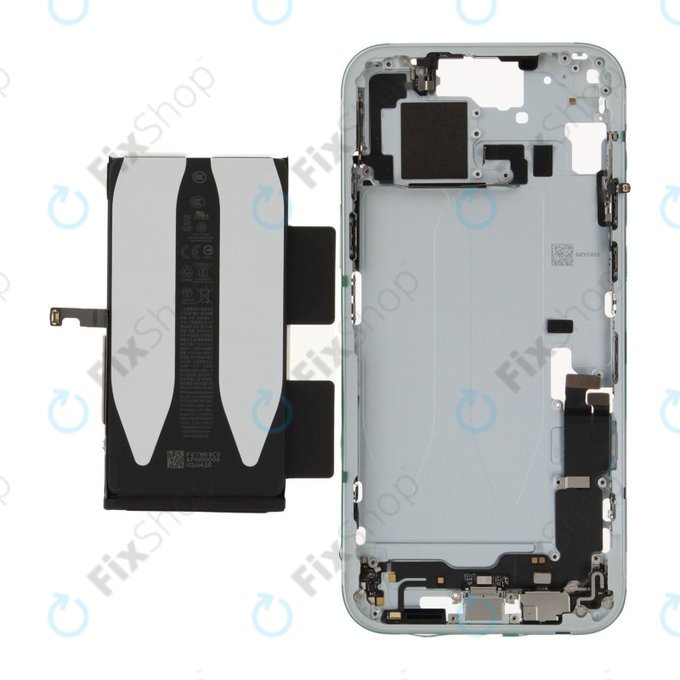 Srednji okvir z baterijo za iPhone 15 Plus | Blue | ZD076-00677 | Genuine Apple