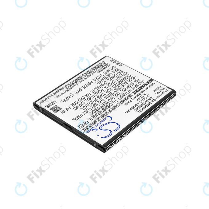 Baterija za Samsung Galaxy J3, 2400mAh, Li-Ion, 3.8V, EB-BG530BBC, HQ