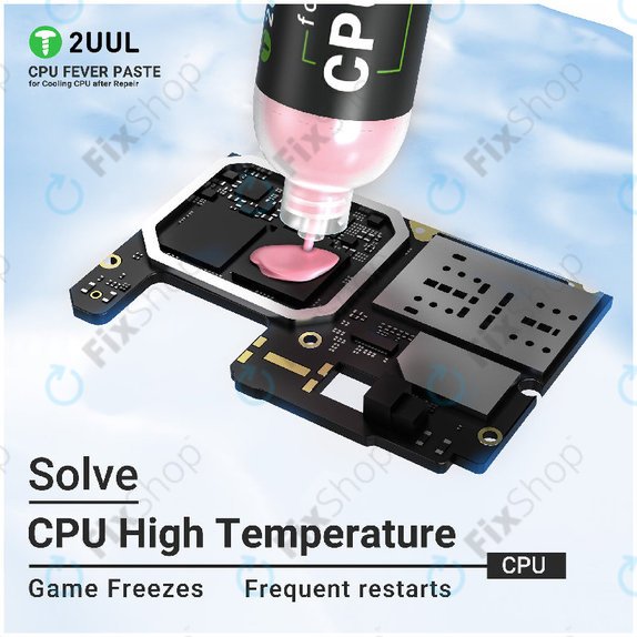 Termalna pasta za CPU, hlajenje, 2UUL SC10, 50g