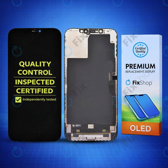Apple iPhone 12 Pro Max - LCD zaslon + steklo na dotik + okvir Hard OLED FixPremium