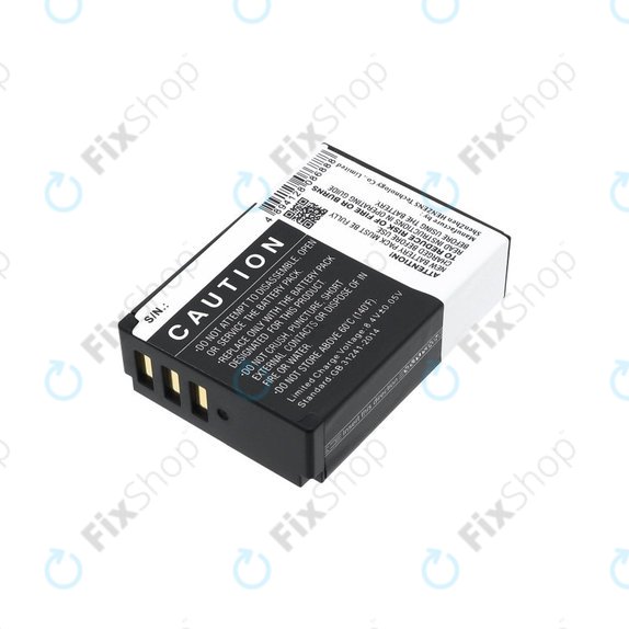 Baterija za Kodak PIXPRO S1, AZ651, AZ652, AZ901, 1150mAh, Li-Ion, 7.4V, LB-070, HQ