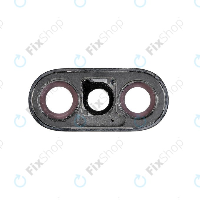 Apple iPhone XS Max - steklo kamere z okvirjem (Space Gray)