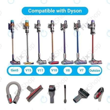 Dyson V-series, Outsize - Set dodatnih šob (6 kosov)