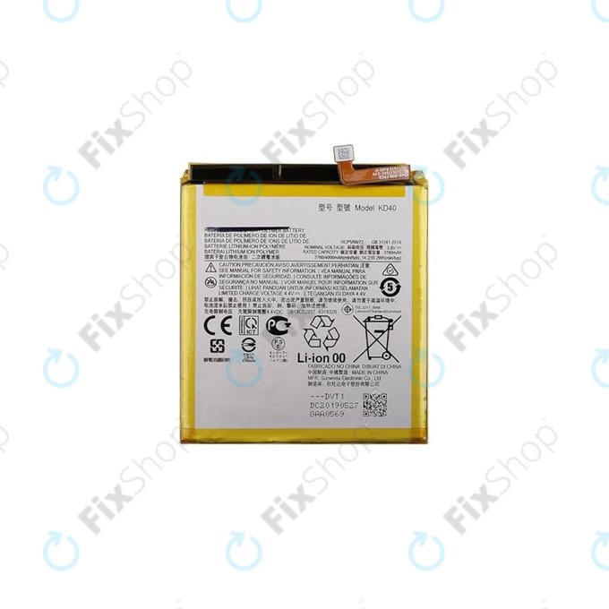 Motorola Moto G8 Plus - Baterija KD40 4000mAh - SB18C52857 Genuine Service Pack