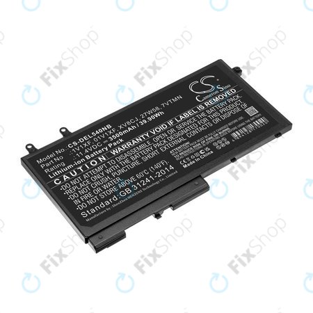 Baterija za Dell Latitude 5400, Inspiron 7591 2-in-1, 3500mAh, Li-Ion, 11.4V, XV8CJ, HQ