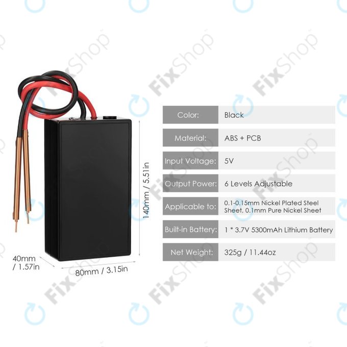 Mini SW - prenosni baterijski točkovni varilec (5300 mAh)