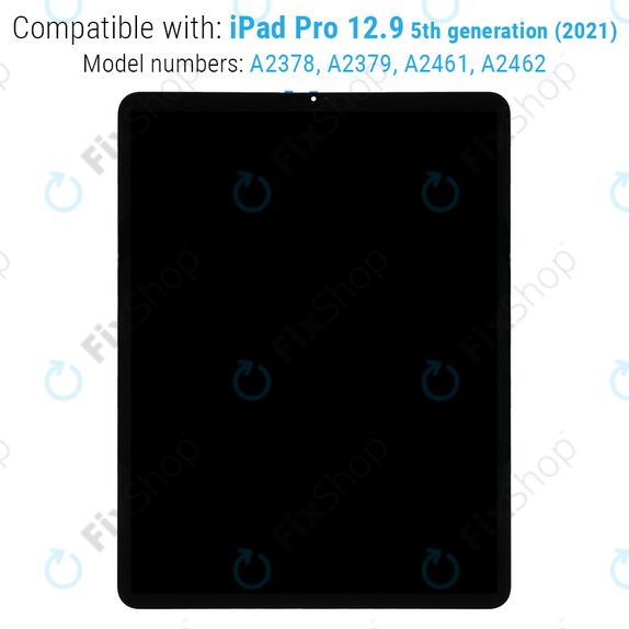 Apple iPad Pro 12.9 (5th Gen 2021, 6th Gen 2022) - LCD zaslon + steklo na dotik + modul IC Refurbished