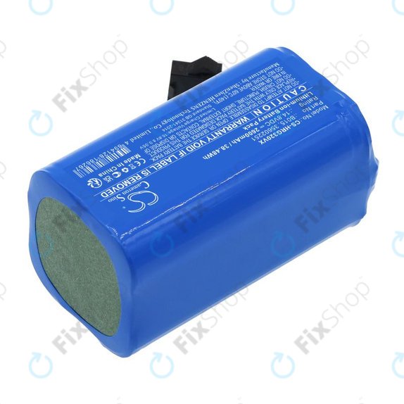 Baterija za Hoover HGO31, HGO32, HGO33, 2600mAh, Li-Ion, 14.8V, B015, HQ