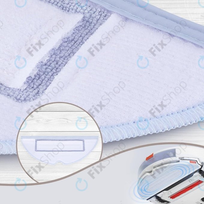 Xiaomi Roborock S7, S7+, S7 MaxV, S7 MaxV Ultra, S7 Pro Ultra, S8, S8+, T7S Plus - Krpa za brisanje (mikrovlakna)