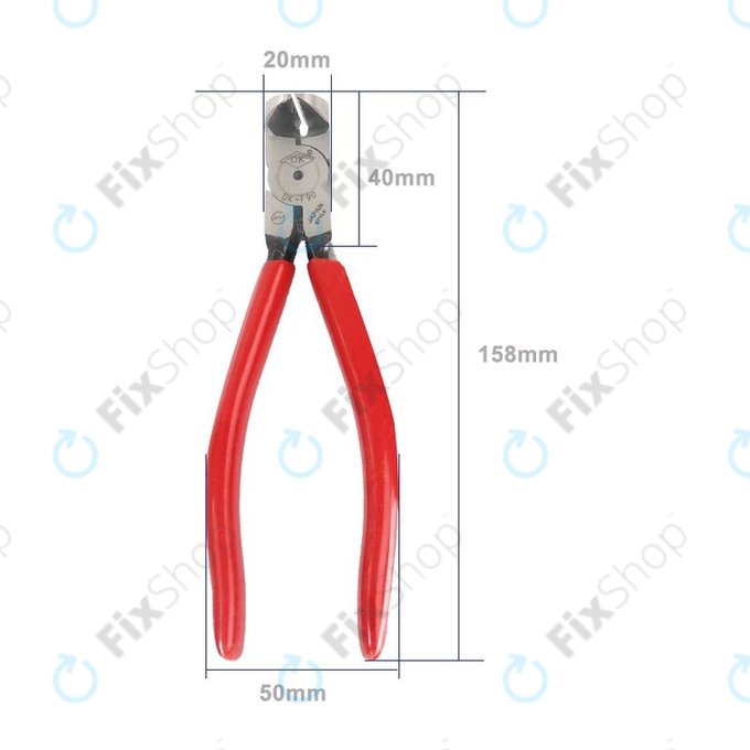 Relife DK-F90 - Ravne klešče 90°
