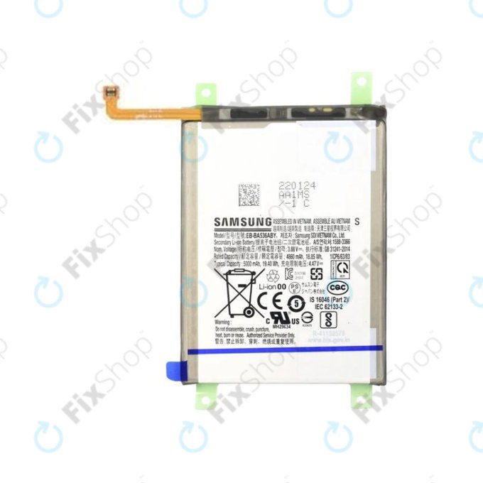 Samsung Galaxy A33 5G A336B - Baterija EB-BA536ABY 5000mAh - GH82-28146A Genuine Service Pack