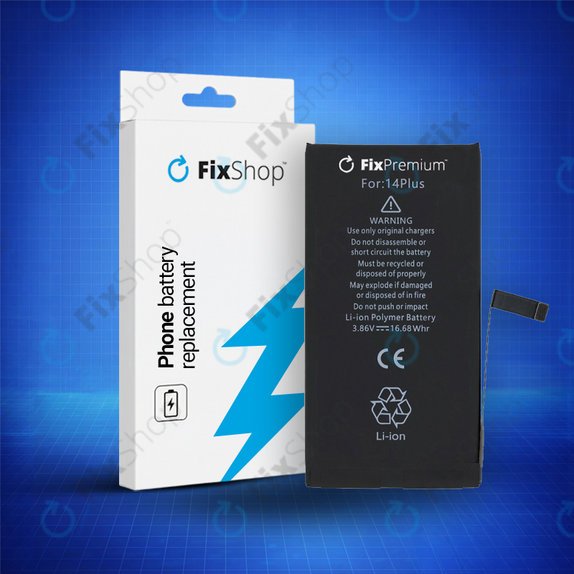 Baterija za iPhone 14 Plus, 4325mAh, DIAGNOSTIC