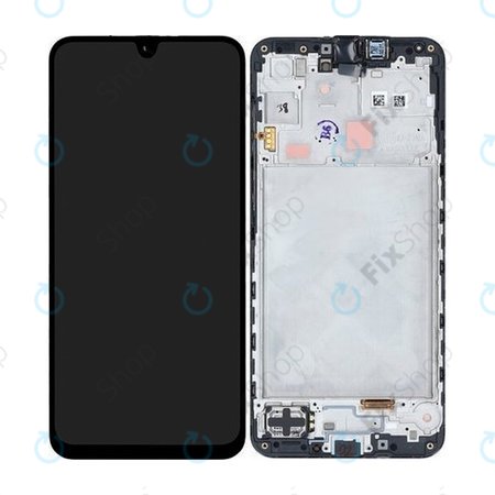 Samsung Galaxy A16 5G - LCD zaslon + steklo na dotik + okvir (Blue Black) - GH82-36143A Genuine Service Pack