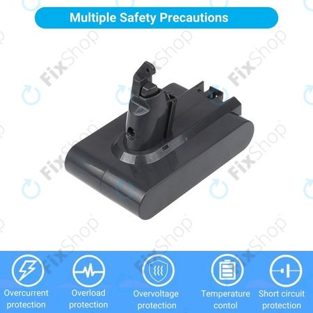 Dyson DC-series, V6 - Baterija 965874-02 Li-Ion 21.6V 2500mAh