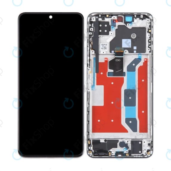 Huawei Nova 10 SE - LCD zaslon + steklo na dotik + okvir (Starry Black) OLED