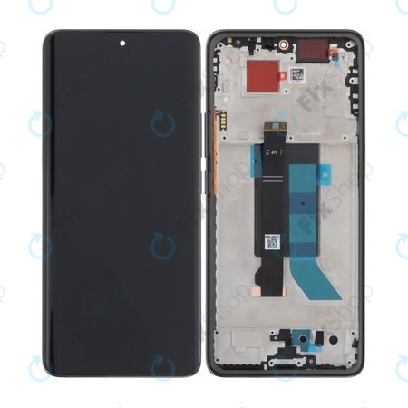Xiaomi Redmi Note 14 Pro 5G 24090RA29G - LCD zaslon + steklo na dotik + okvir (Midnight Black) TFT