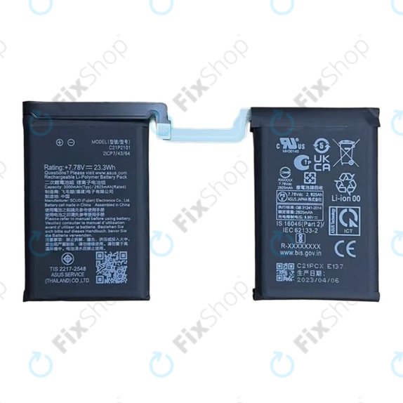 Asus ROG Phone 6 AI2201_C, 6 Pro AI2201_D - Baterija C21P2101 6000mAh