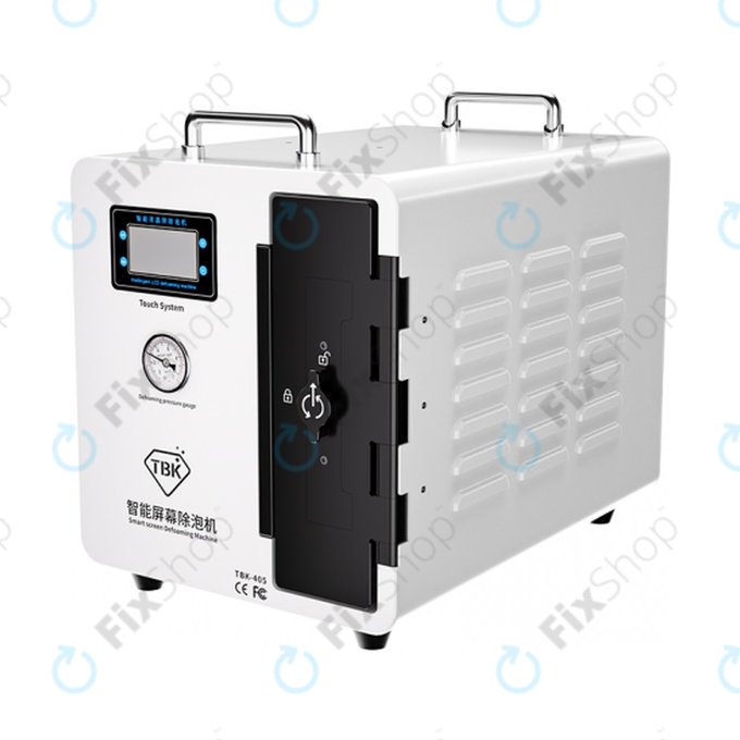 TBK-405 15" - Stroj za odstranjevanje mehurčkov z LCD zaslona z Vakuumsko Črpalko