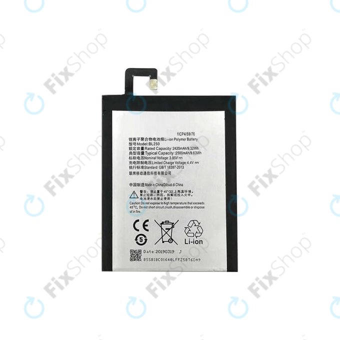 Lenovo VIBE S1 - Baterija BL250 2500mAh