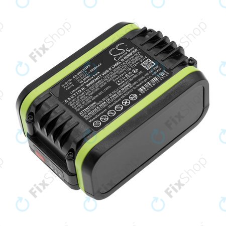 Baterija za Worx WX800.9 MAX, WX-JCR.9, 4950mAh, Li-Ion, 20V, WA3551.1, HQ