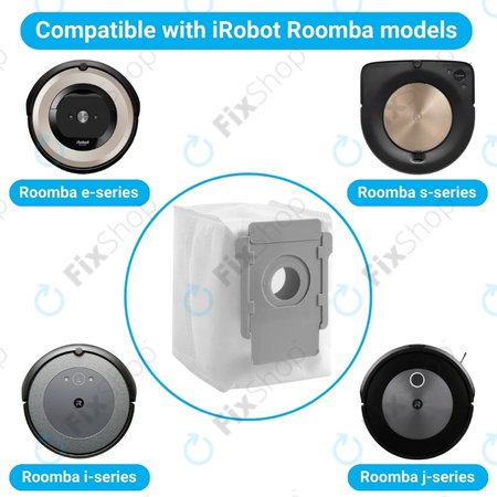 iRobot Roomba e-series, i-series, j-series, s-series - Vrečka za sesalnik (3 kosi)