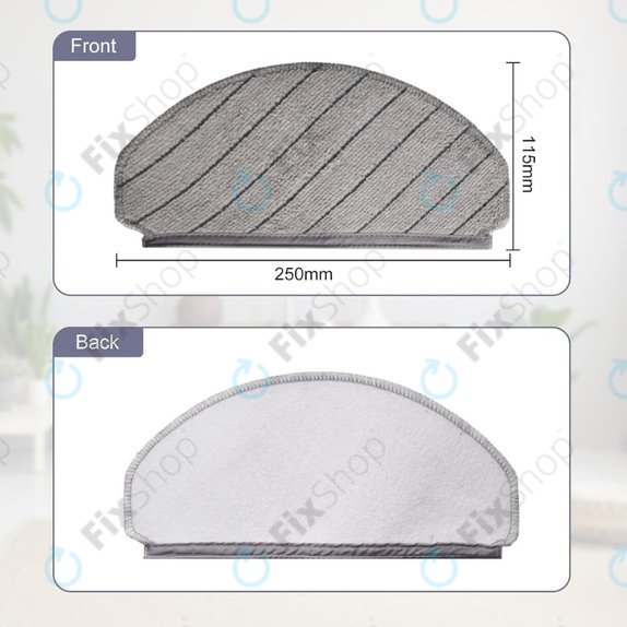 Krpa za brisanje, 2 kos za Ecovacs Deebot N20, N20 Plus, N20 Pro Plus