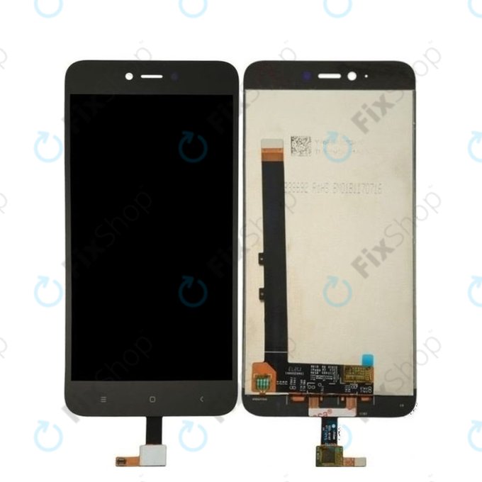 Xiaomi Redmi Note 5A 32GB, 64GB - LCD zaslon + steklo na dotik (Black) TFT