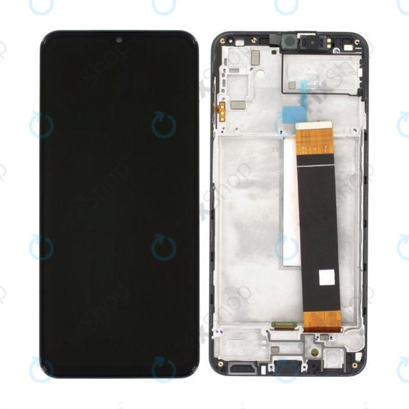 Samsung Galaxy M23 5G M236B - LCD zaslon + steklo na dotik + okvir (Black) TFT
