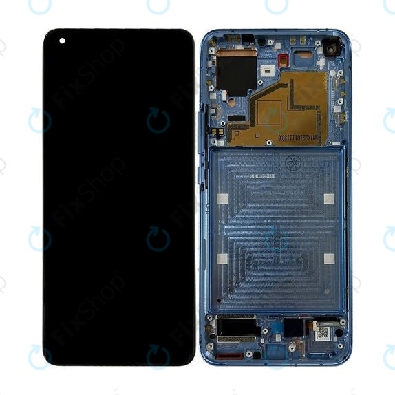 Xiaomi Mi 11 M2011K2G - LCD zaslon + steklo na dotik + okvir (Horizon Blue) OLED