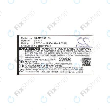 myPhone 3010 Classic - Baterija MP-S-P 1250mAh HQ