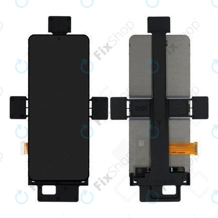 Zaslon OLED za Samsung Z Flip 7 FE, Steklo na dotik brez okvirja