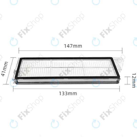 HEPA filter, 2 kos za Roborock S8 MaxV Ultra, S8 Max Ultra