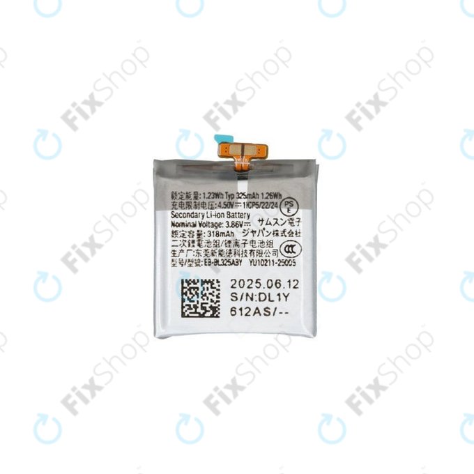 Samsung Galaxy Watch 8 L320N, L325U - Baterija EB-BL325ABY 435mAh - GH43-05278A Genuine Service Pack
