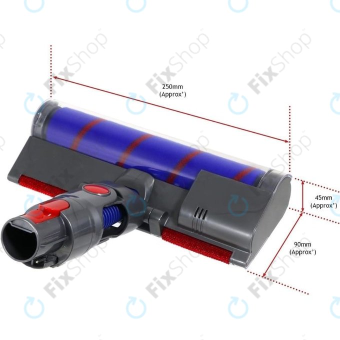 Dyson V-series, Outsize - Talna šoba z zeleno lučjo LED