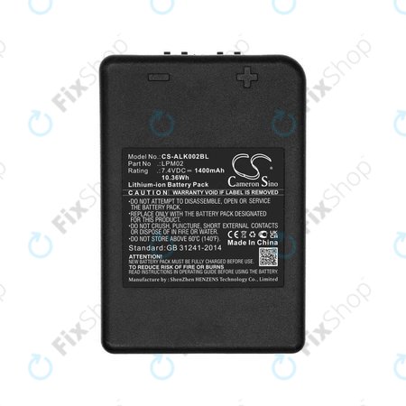 Baterija za Autec Funkfernsteuerung Air, Modular AJM, 1400mAh, Li-Ion, 7.4V, LPM02, HQ