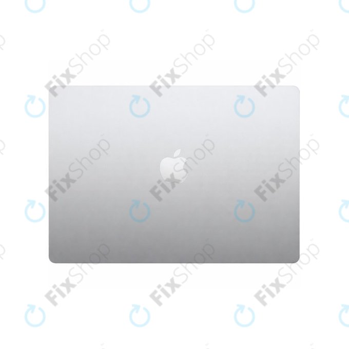 LCD zaslon za MacBook Air 13", A3113 (2024), s sprednjim steklom in pokrovom, Silver, 661-40279, Genuine Apple