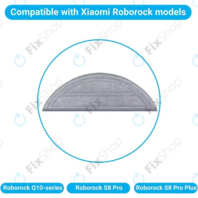 Krpa za brisanje, 2 kos za Xiaomi Roborock Q10-series, S8 Pro, S8 Pro Plus