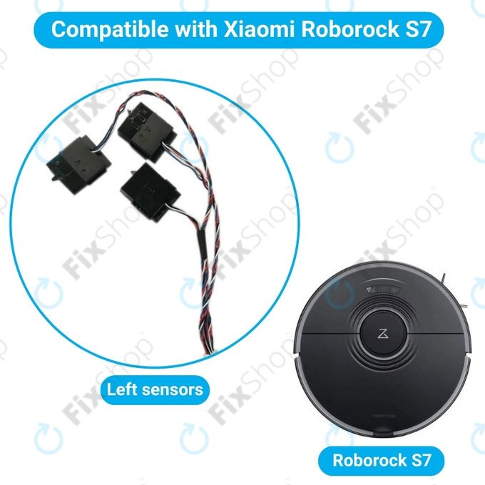 Xiaomi Roborock S7 - Senzorji padca (Levo)