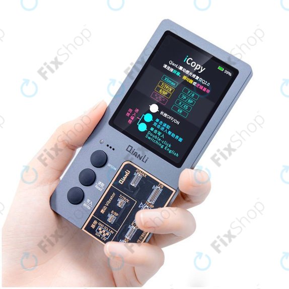 QianLi iCopy Plus 2.2 - True Tone, senzor svetlobe, programator vibracij in tester baterije (iPhone 7 - 11 Pro Max)