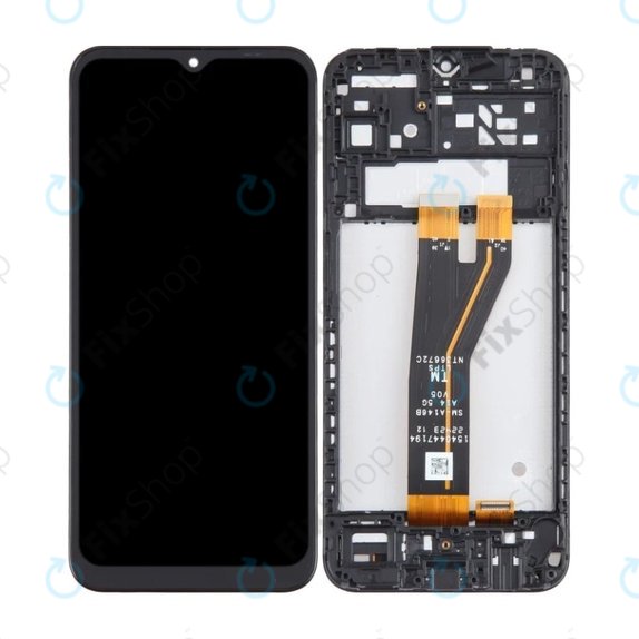 Samsung Galaxy A14 5G A146B - LCD zaslon + steklo na dotik + okvir (Black) TFT