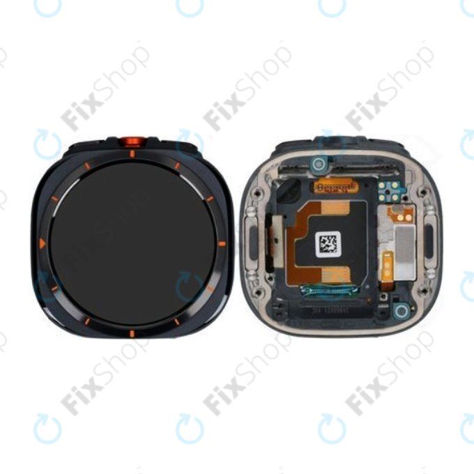 Samsung Galaxy Watch Ultra (LTE) SM-L705U - LCD zaslon + steklo na dotik + okvir (Dark Grey) - GH82-35194A Genuine Service Pack