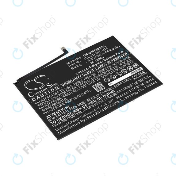 Baterija za Samsung Galaxy Tab A7, 6800mAh, Li-Pol, 3.85V, SCUD-WT-N19, HQ