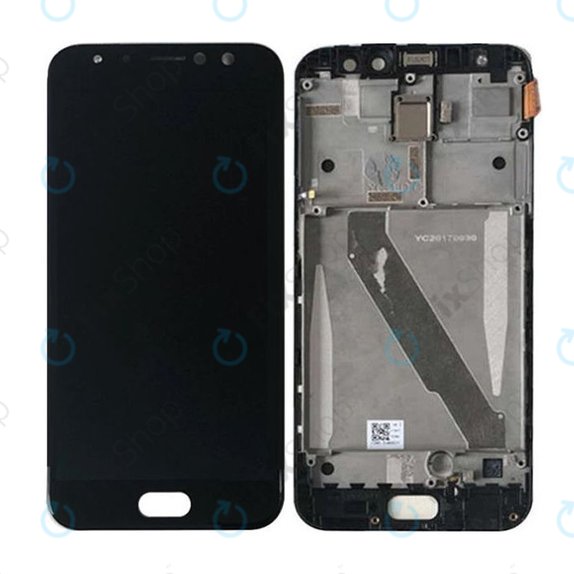 Asus Zenfone 4 Selfie Pro ZD552KL - LCD zaslon + steklo na dotik + okvir (Deepsea Black) - 90AZ01M7-R20010, 90AZ01M7-R20011 Genuine Service Pack