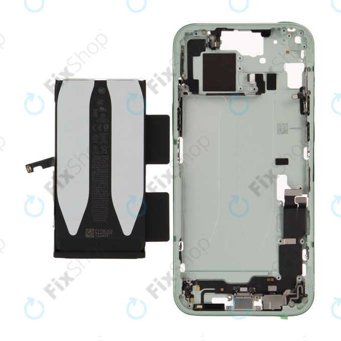 Srednji okvir z baterijo za iPhone 15 Plus | Green | ZD076-00678 | Genuine Apple