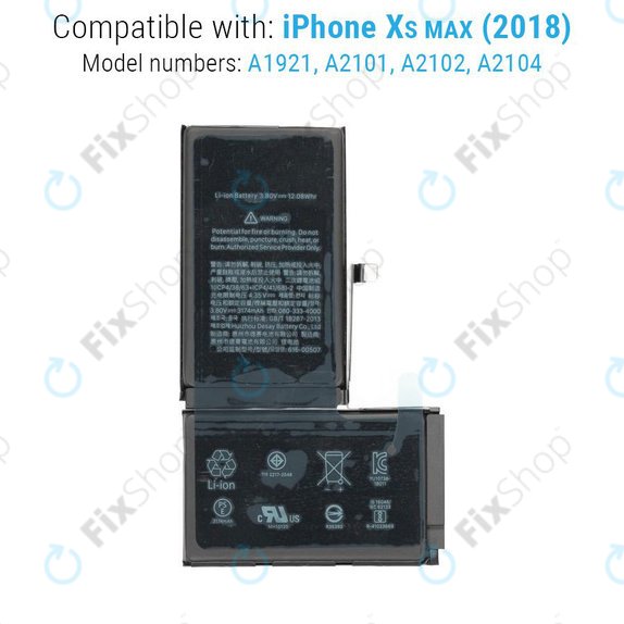 Apple iPhone XS Max - Baterija 3174mAh Service Pack
