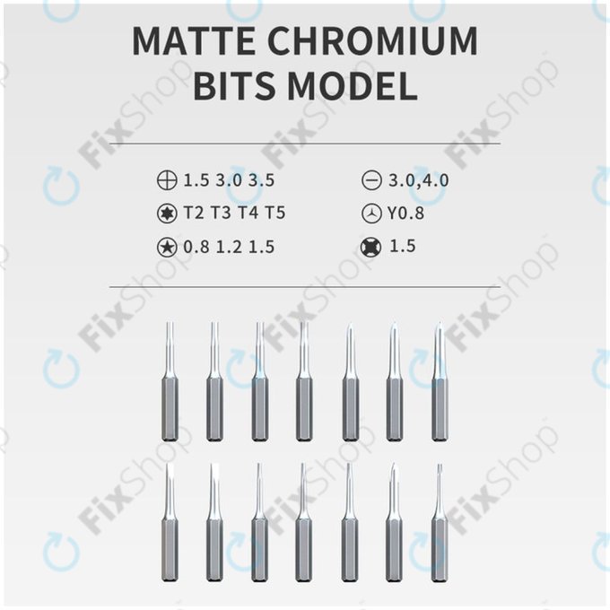 Jakemy JM-Y06 - Inteligentni natančni električni izvijač 16v1
