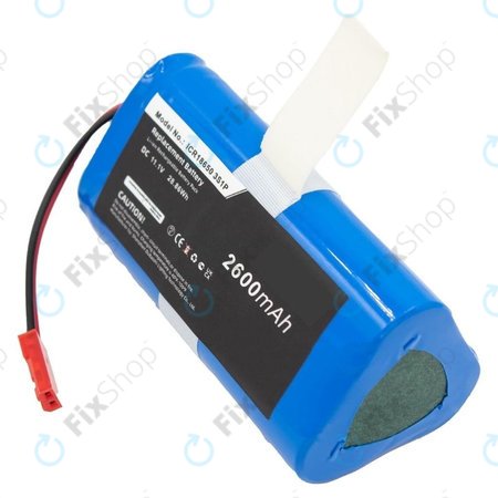 Ecovacs CEN250, V700 - Baterija ICR18650 3S1P Li-Ion 11.1V 2600mAh