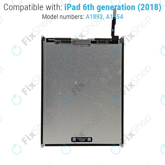 Apple iPad (6th Gen 2018) - LCD zaslon OLED