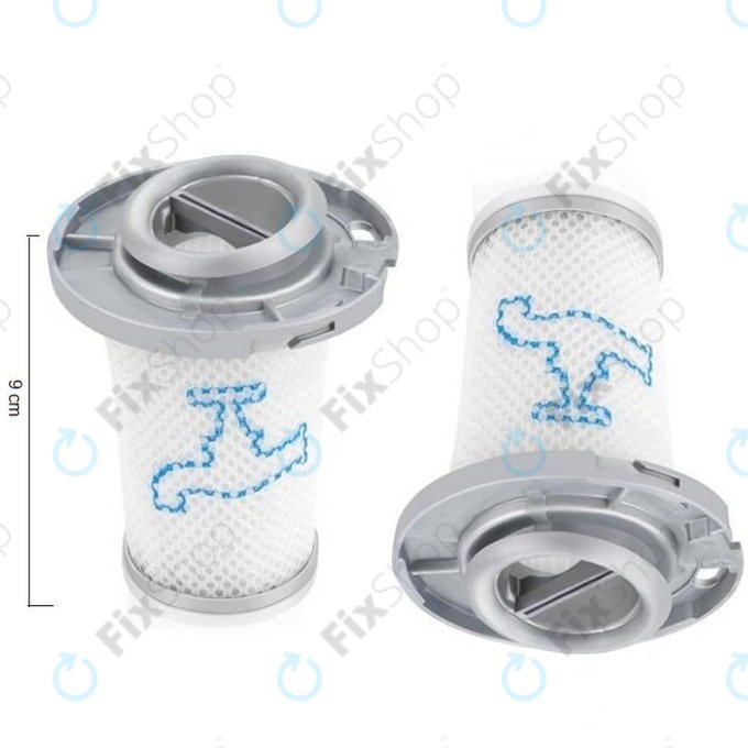 Filter za prah ZR009006, 2 kos za Rowenta X-Force, X-Pert, X-Combo