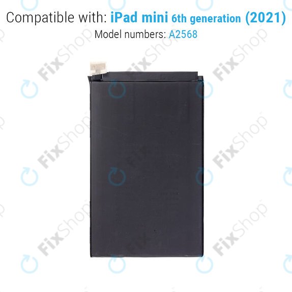 Baterija za iPad Mini 6, Mini (2024), 5124mAh, A2522